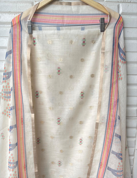 Banarasi Kota Doriya Unstitched Ladies Suit Rc17251