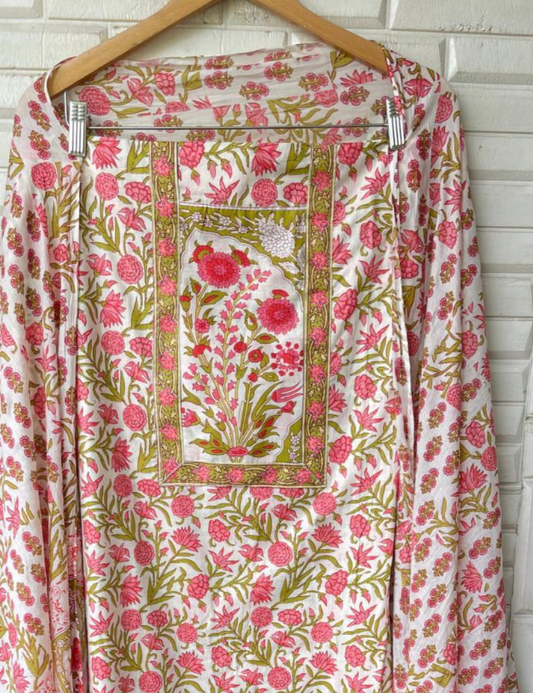 Cotton Printed Unstitched Ladies Suit Rc 16996