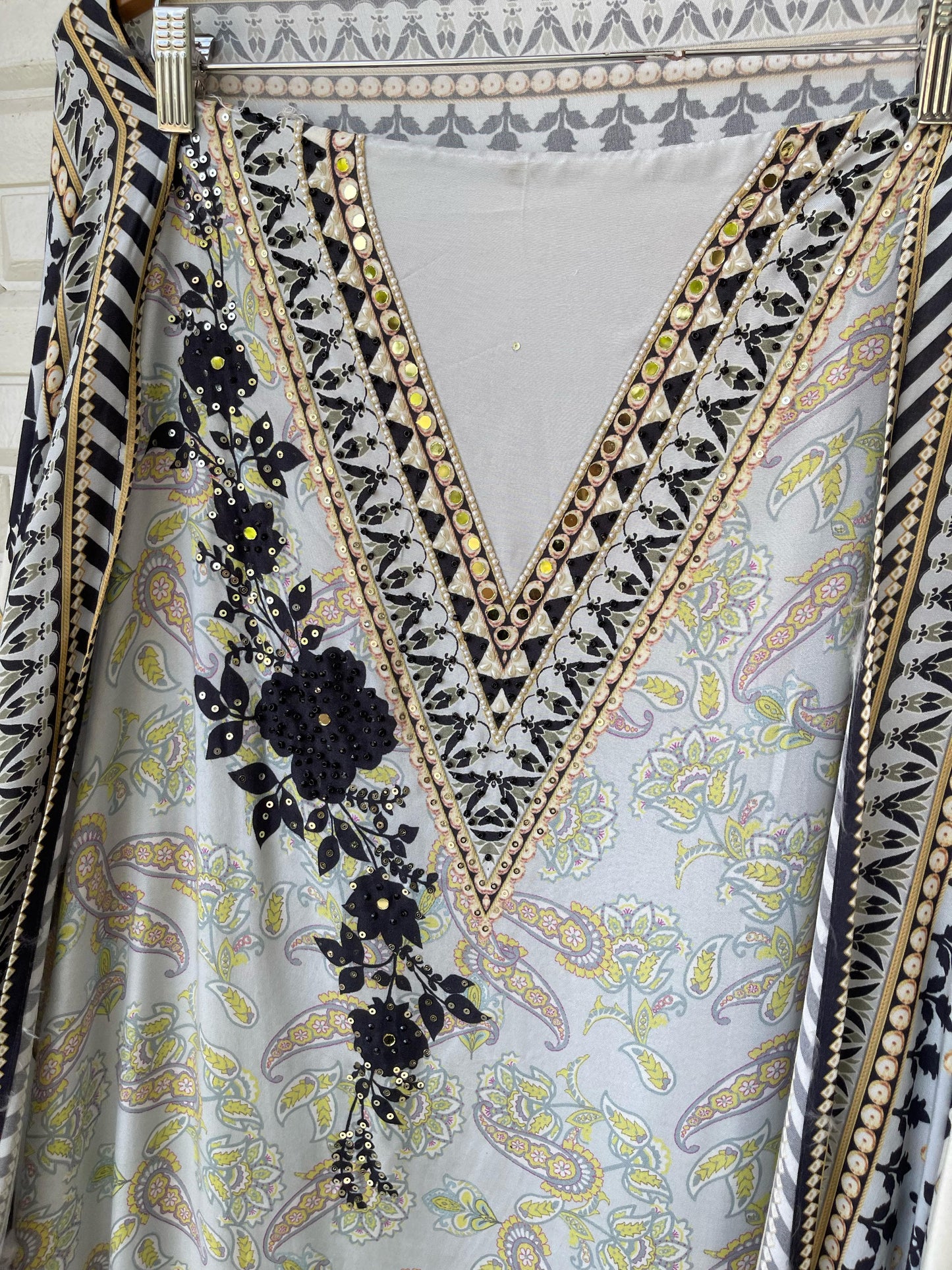 Muslin Unstitched Ladies Suit Rc16748