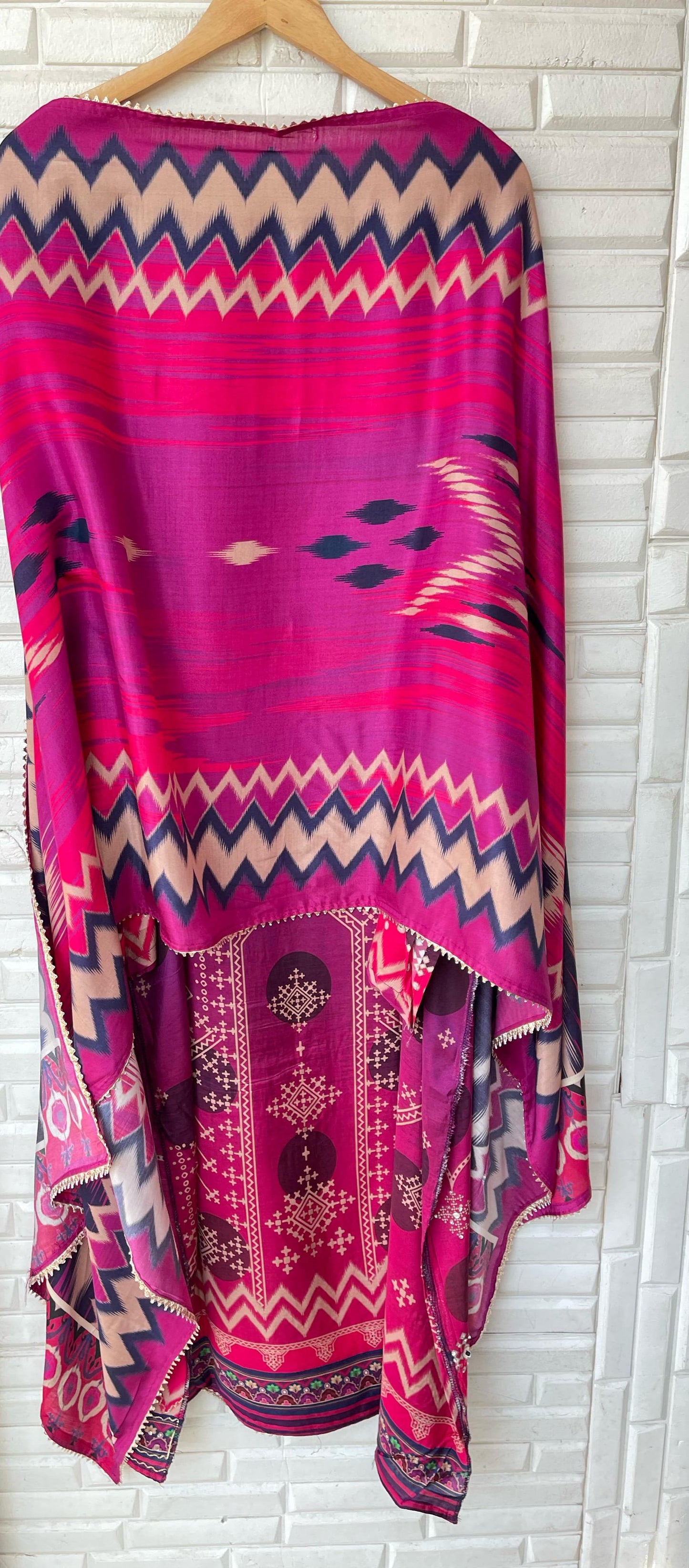 Muslin Semi-Stitched Ladies Suit Rc16767