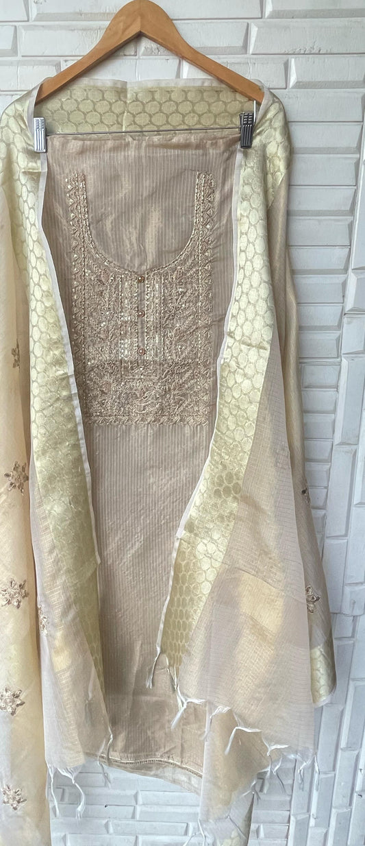 Kora Cotton Unstitched Ladies Suit Rc16733