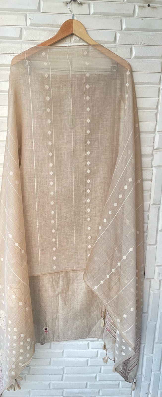 Fine Linen Cotton Unstitched Ladies Suit Rc16726