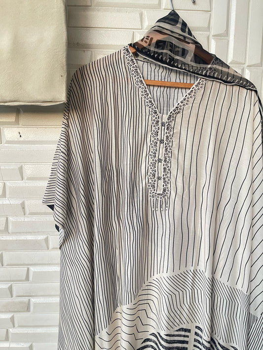 Muslin Unstitched Ladies Suit Rc16723