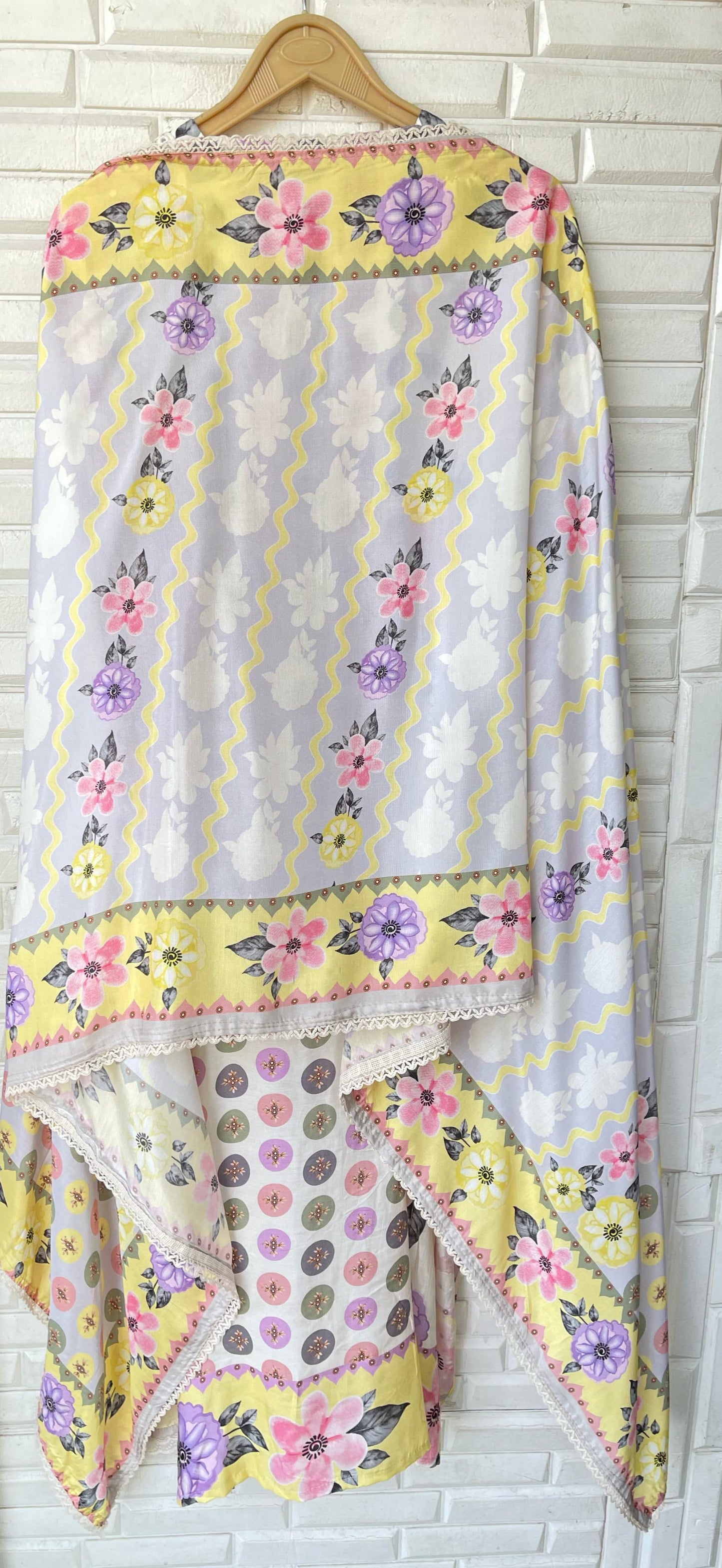 Muslin Unstitched Ladies Suit Rc16697