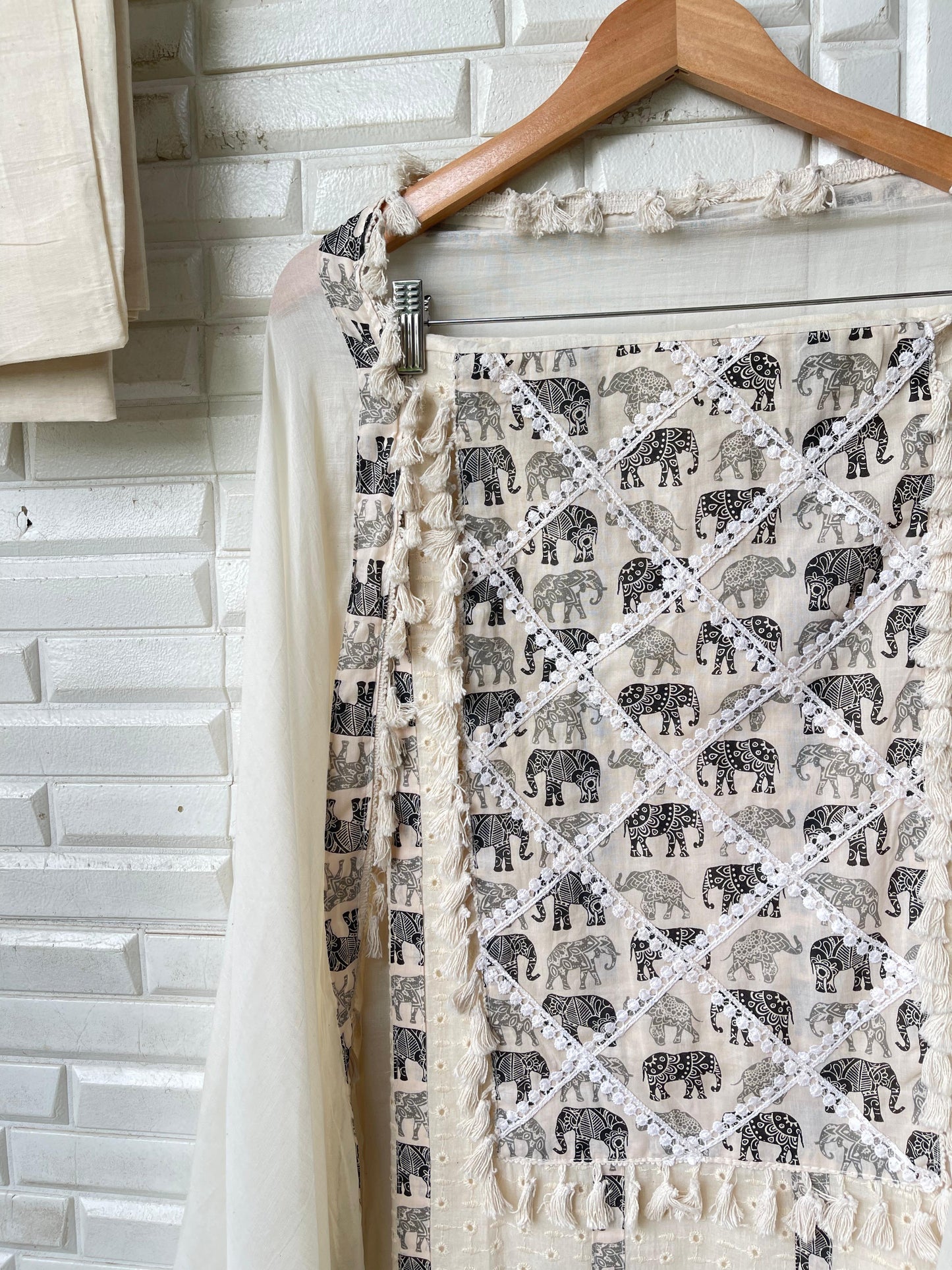 Cotton unstitched ladies suit Rc17310