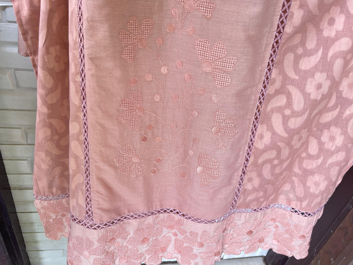Self cotton unstitched ladies suit Rc17415 (a)