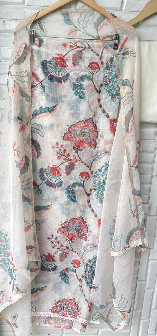 Banarasi kota doriya unstitched ladies suit Rc17459