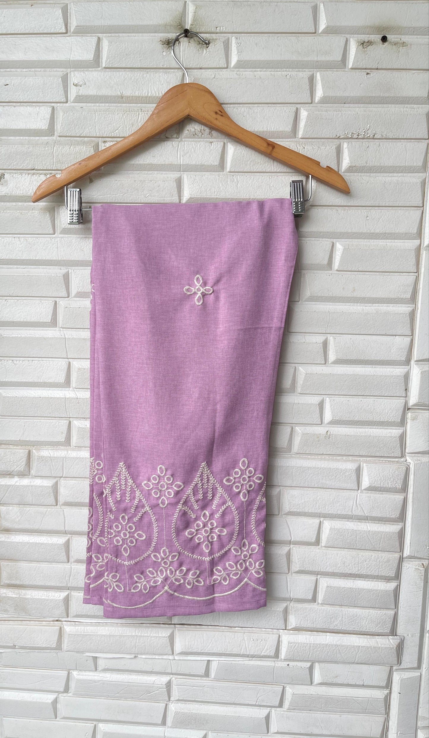 Cotton linen readymade ladies coord set Rc17337 (b)