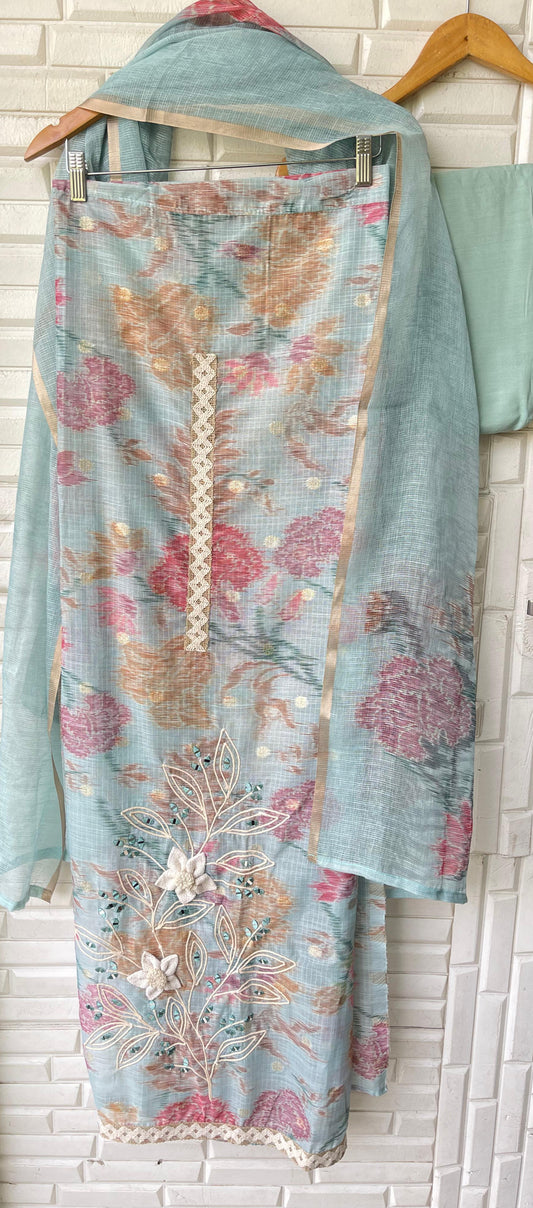 Banarasi kota doriya unstitched ladies suit Rc17426 (a)