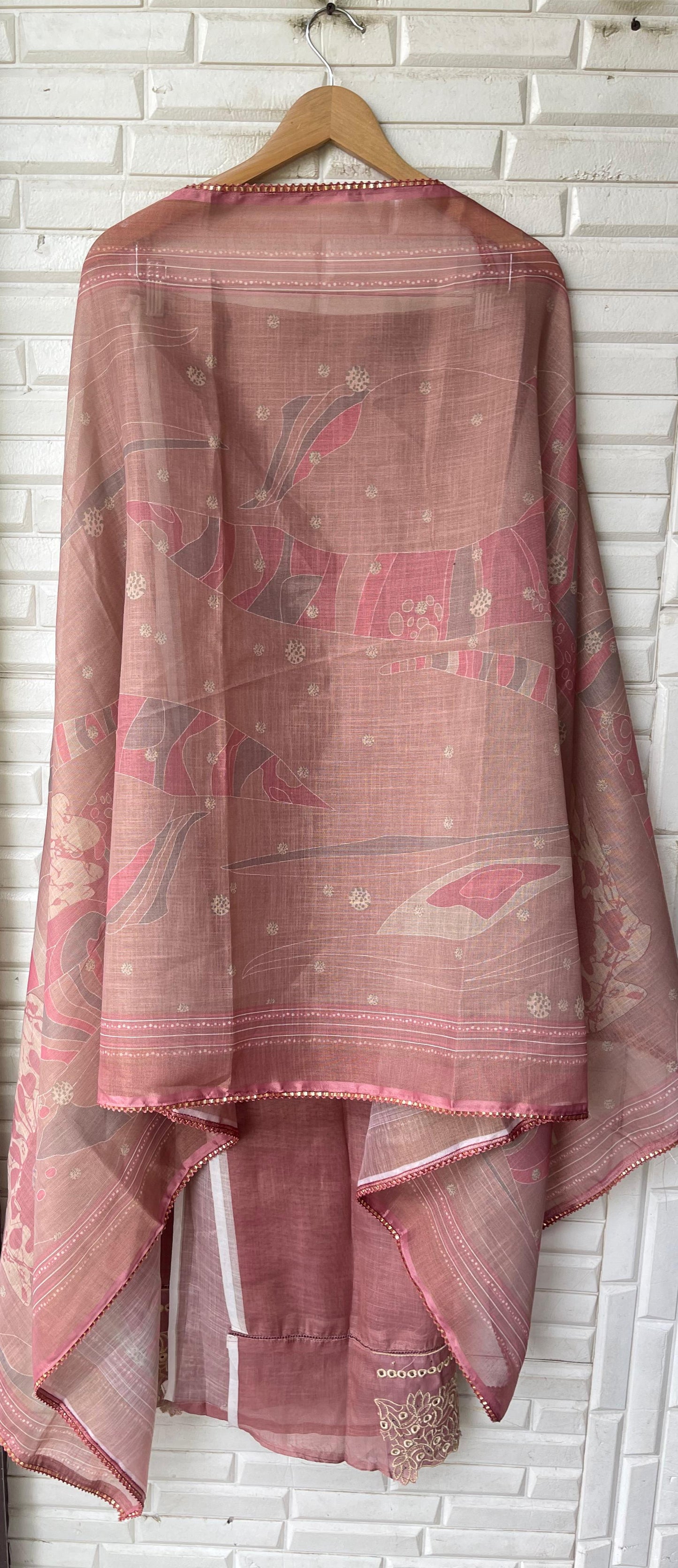 Shimmer Linen Unstitched Ladies suit Rc 17252(a)
