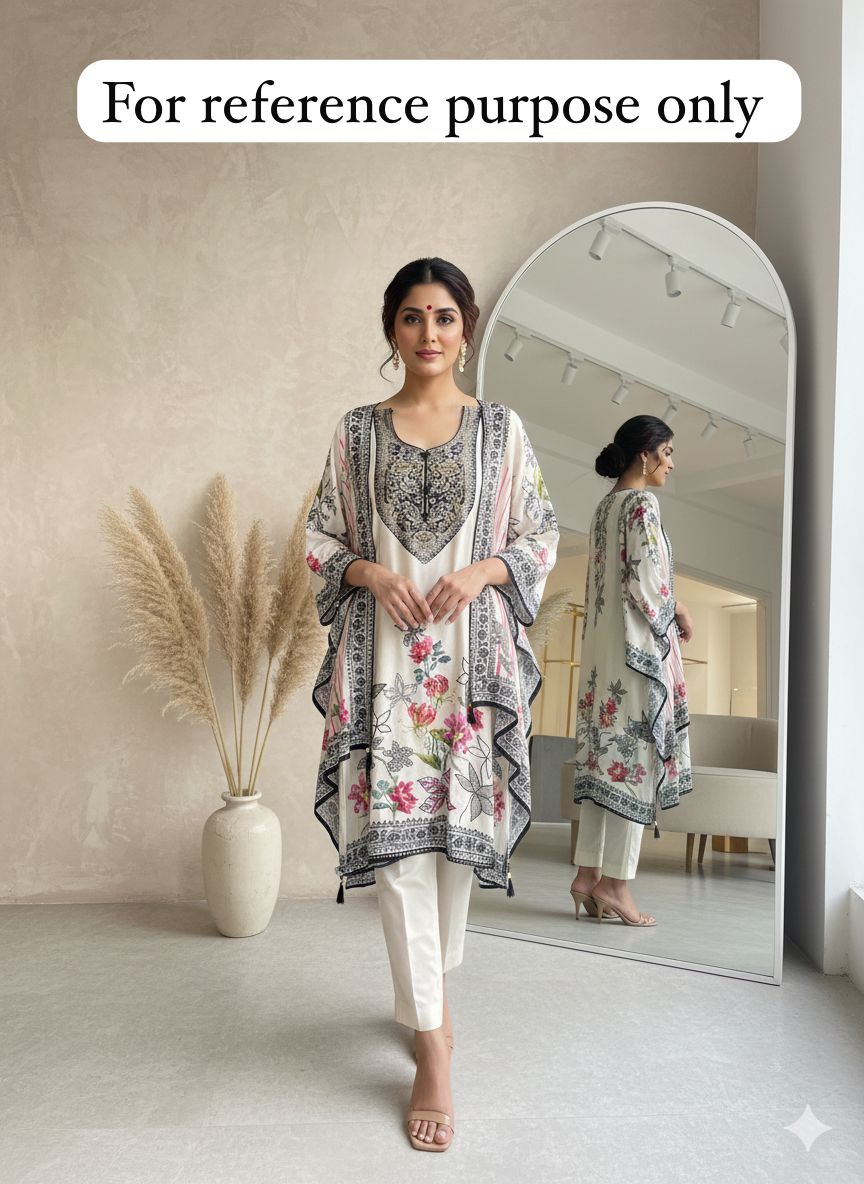 Muslin Printed Unstitched Ladies Suit RC-18320 β view 6