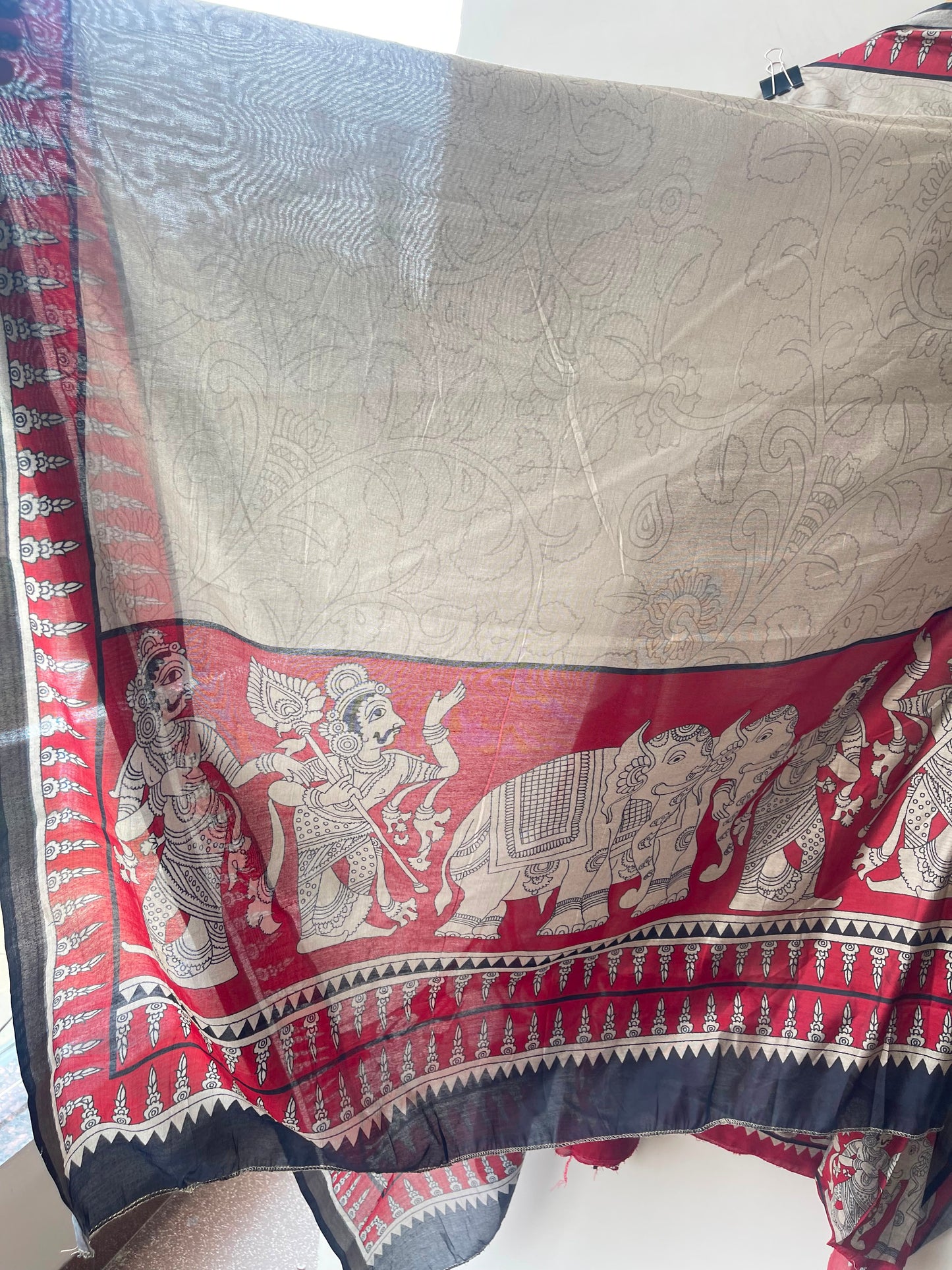Mul chanderi maheshwari printed unstitched ladies suit Rc19051 (a)
