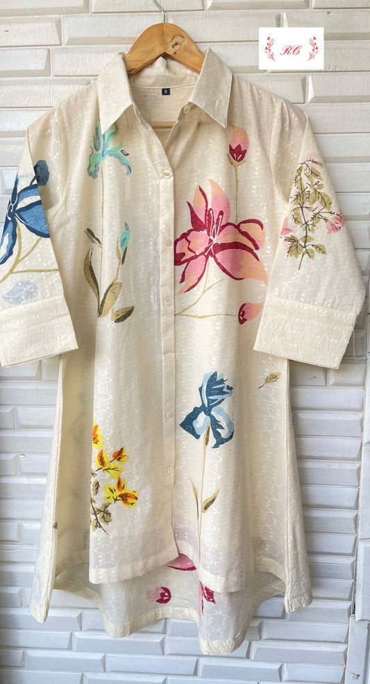 Cotton Printed Ready to Wear Co-ord Set Rc14190