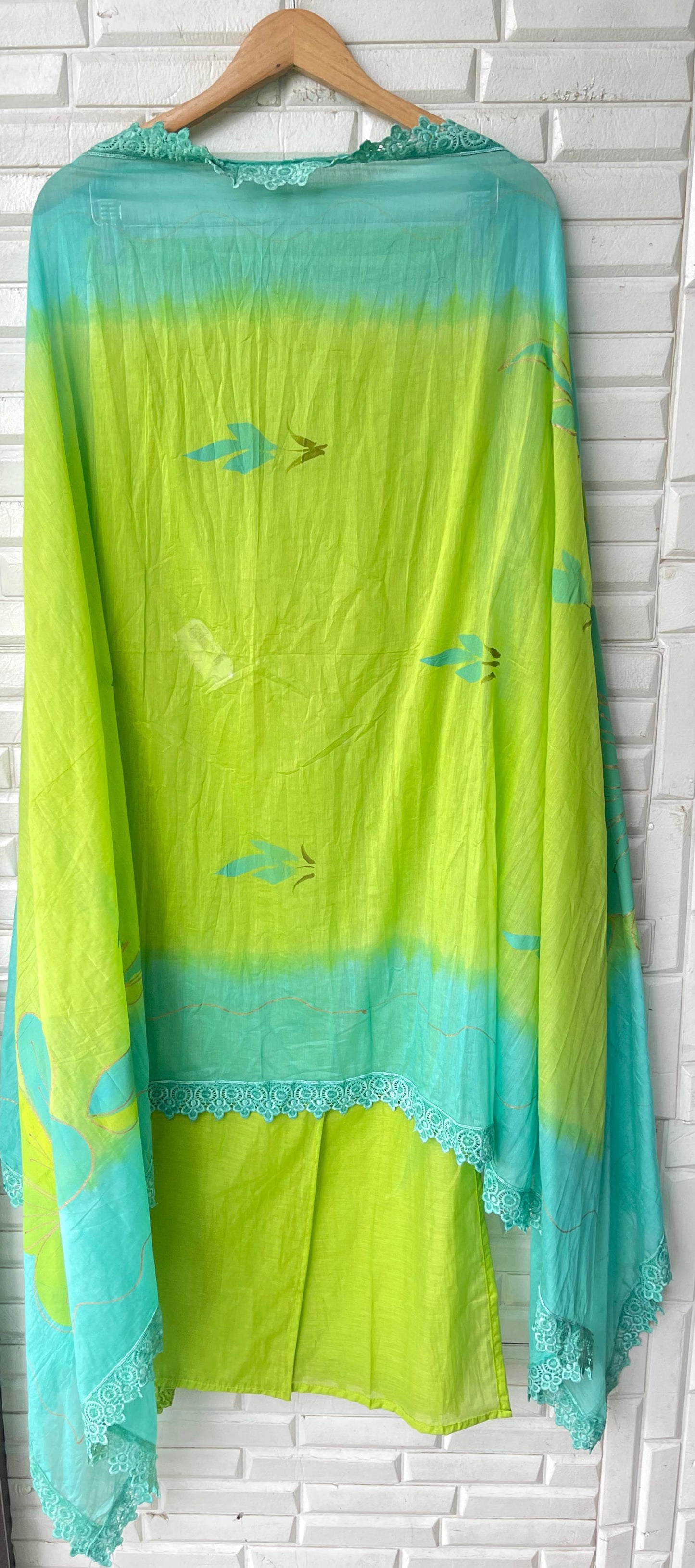 Mul chanderi unstitched ladies suit Rc17643