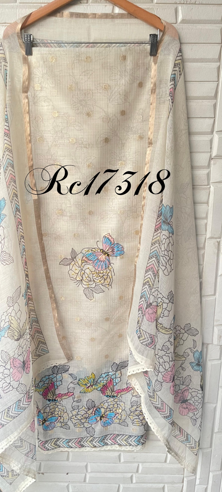 Kota doriya unstitched ladies suit Rc17318