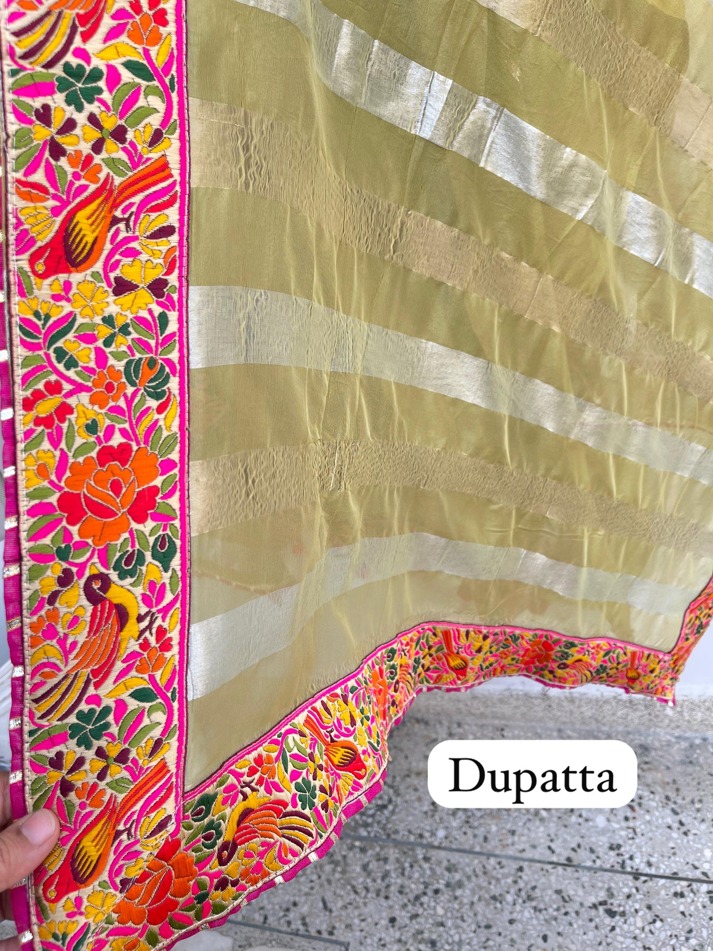 Banarasi silk unstitched ladies suit Rc17948