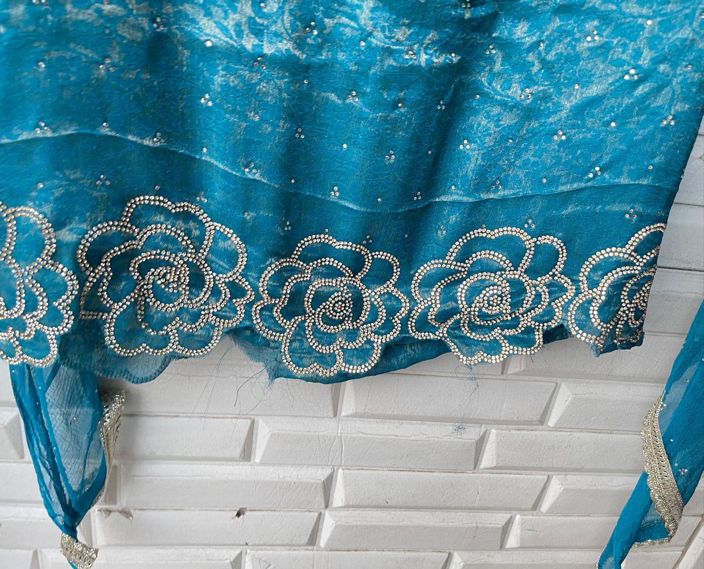 Organza unstitched ladies suit  Rc17371 (a)