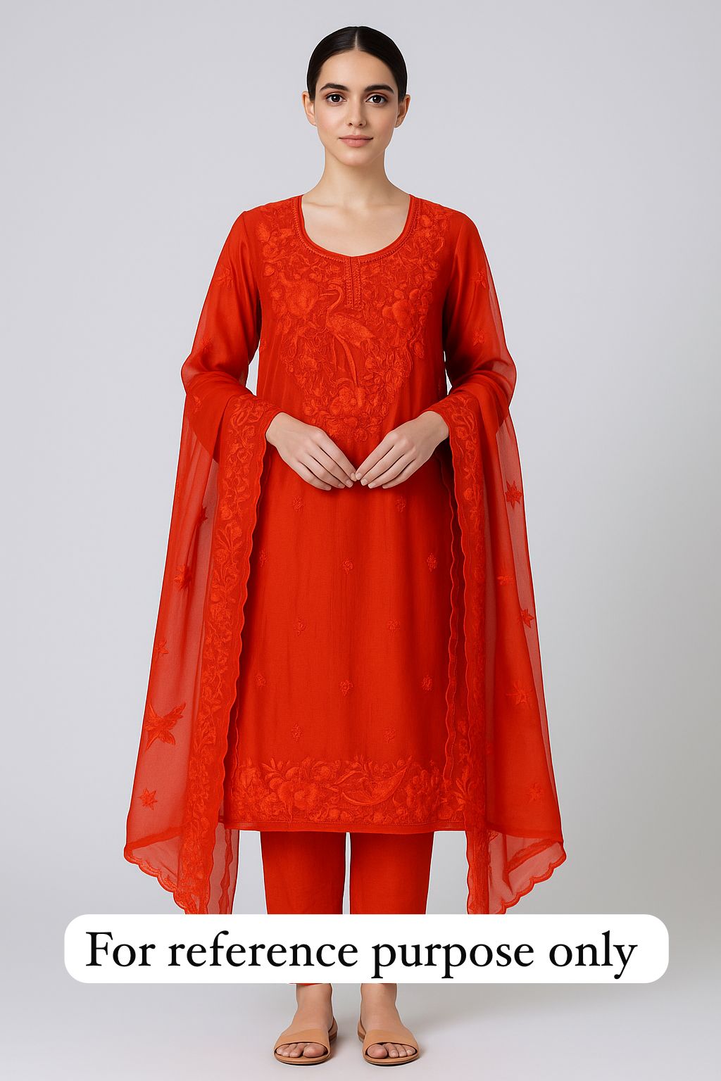 Crape silk unstitched ladies suit Rc17816 (c)