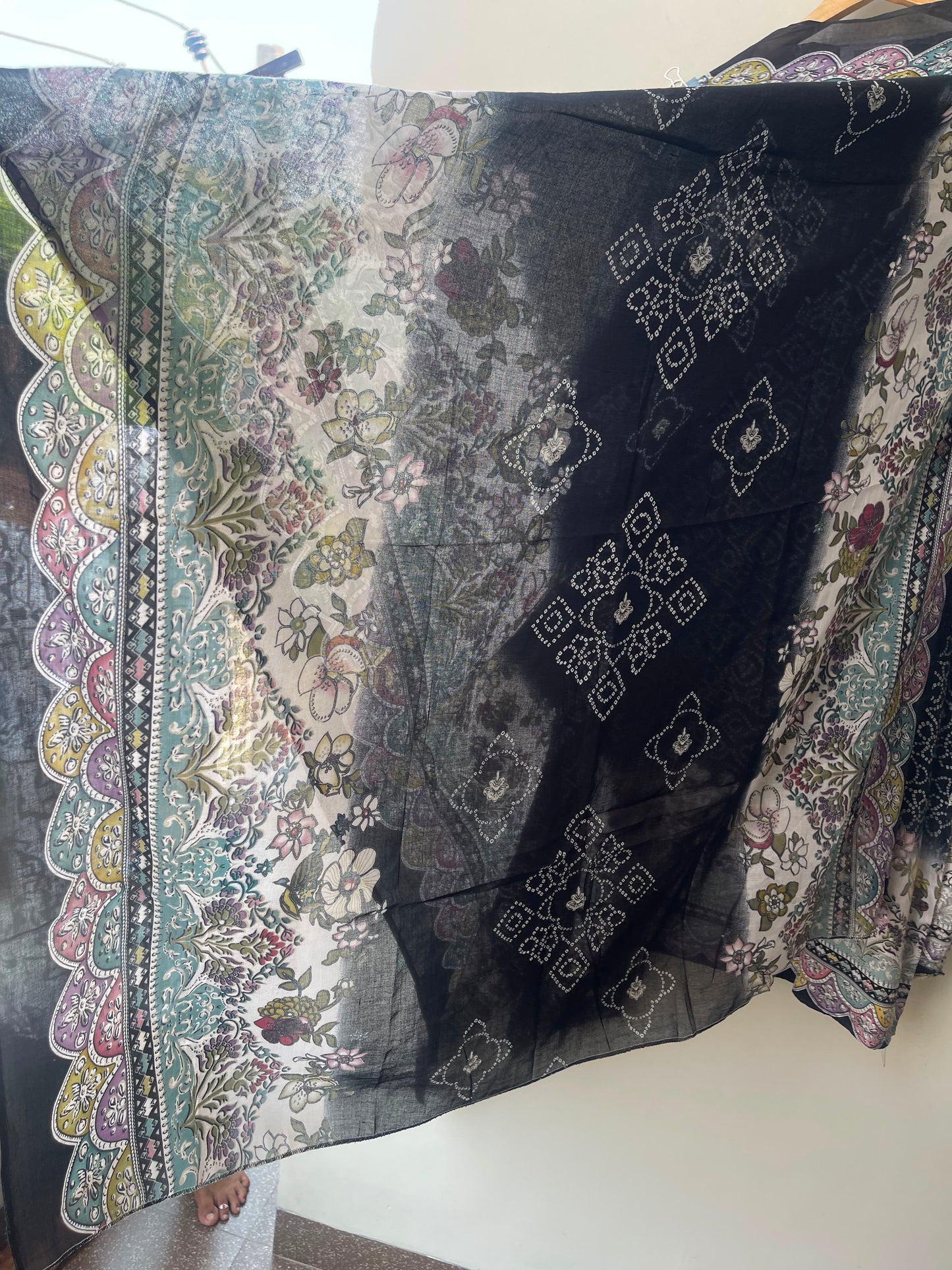 Cotton printed unstitched ladies suit Rc18978