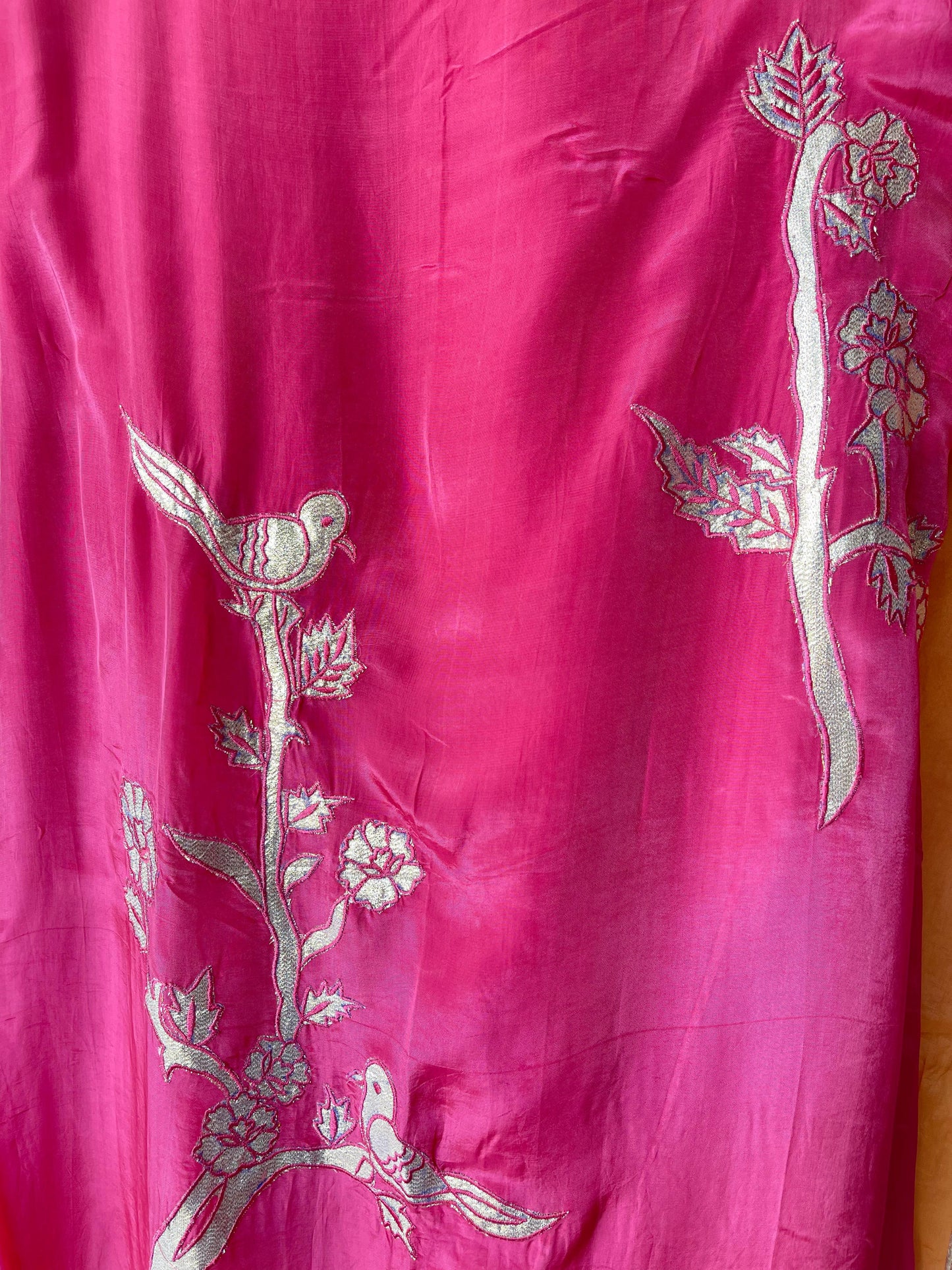 Shimmer silk unstitched ladies suit Rc17752