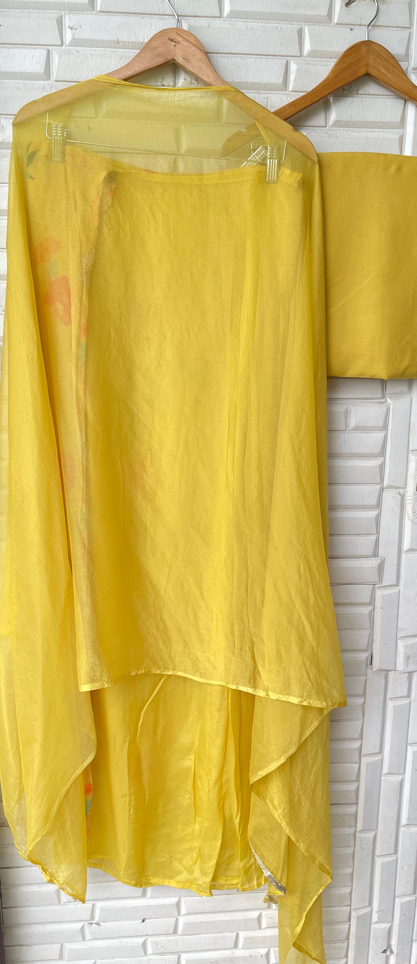 Organza unstitched ladies suit Rc17482