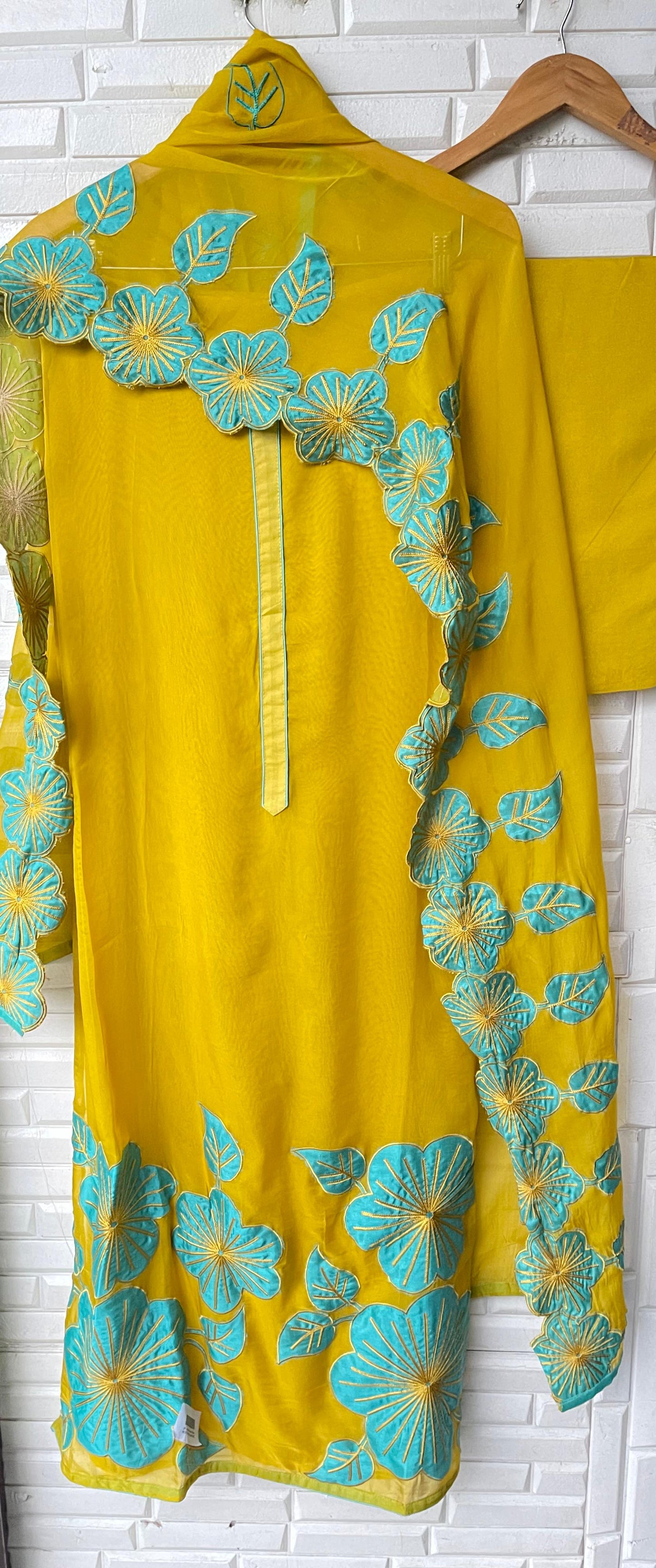 Organza unstitched ladies suit Rc17626 (b)