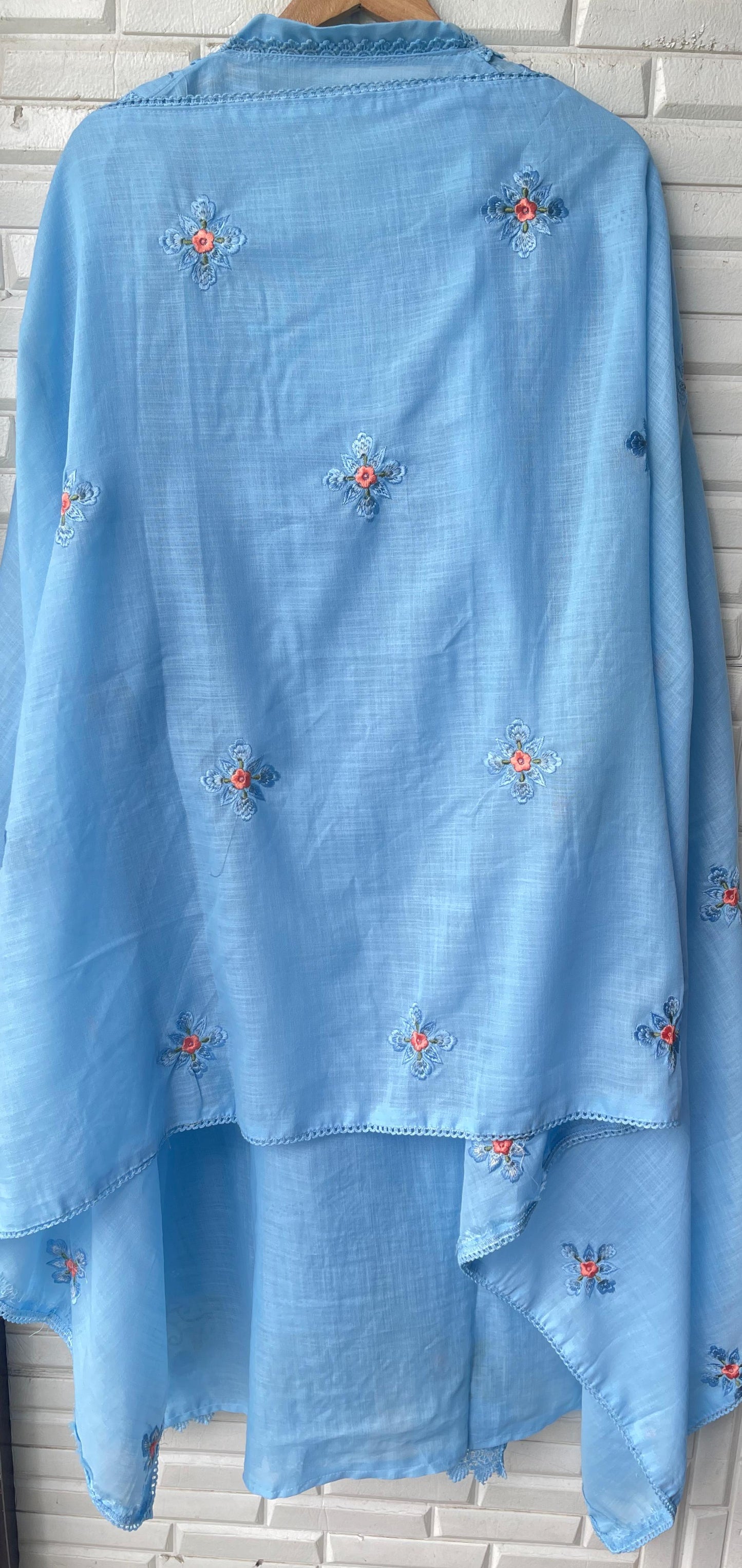 Cotton linen unstitched ladies suit Rc17566 (b)