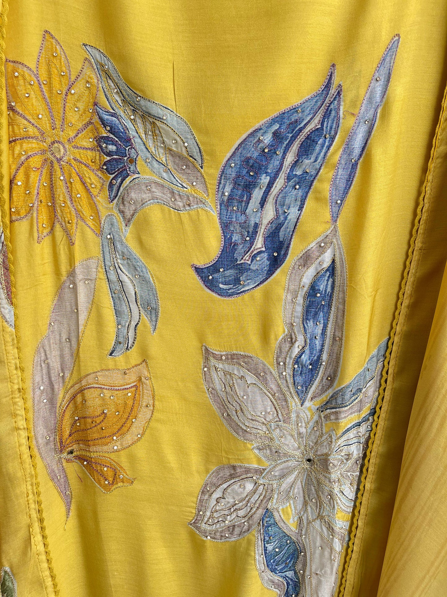 Muslin silk unstitched ladies suit Rc17933