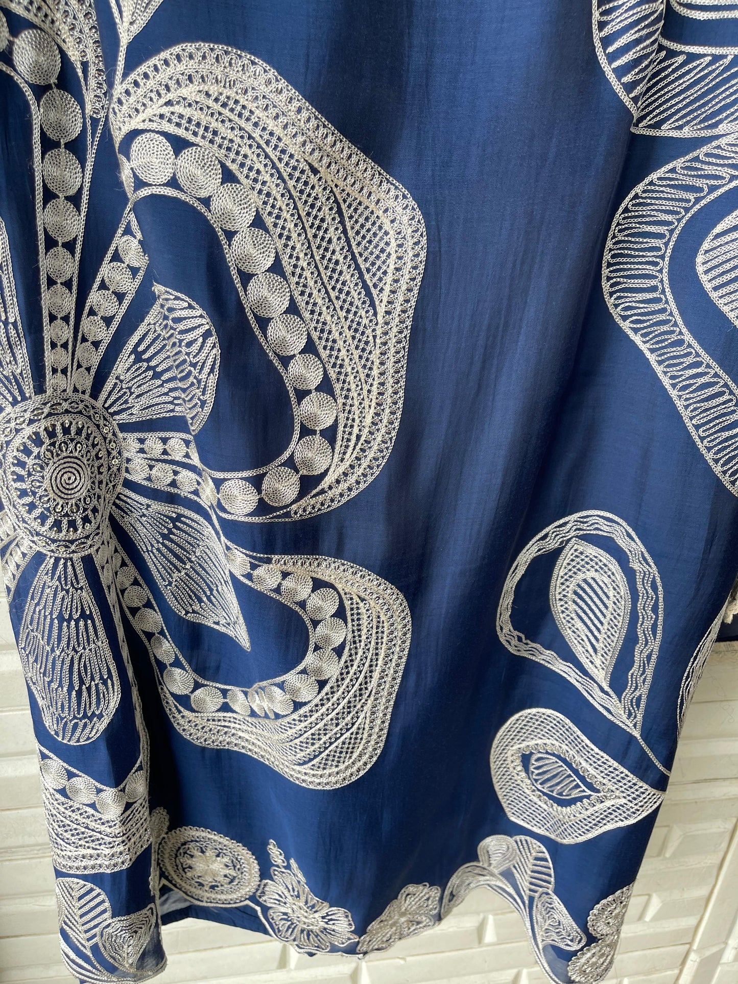Mul chanderi unstitched ladies suit Rc17665