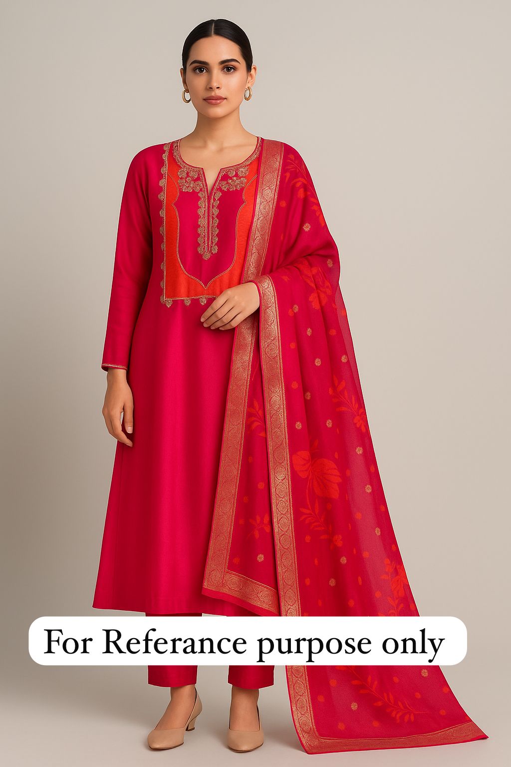 Pure silk unstitched ladies suit Rc17804