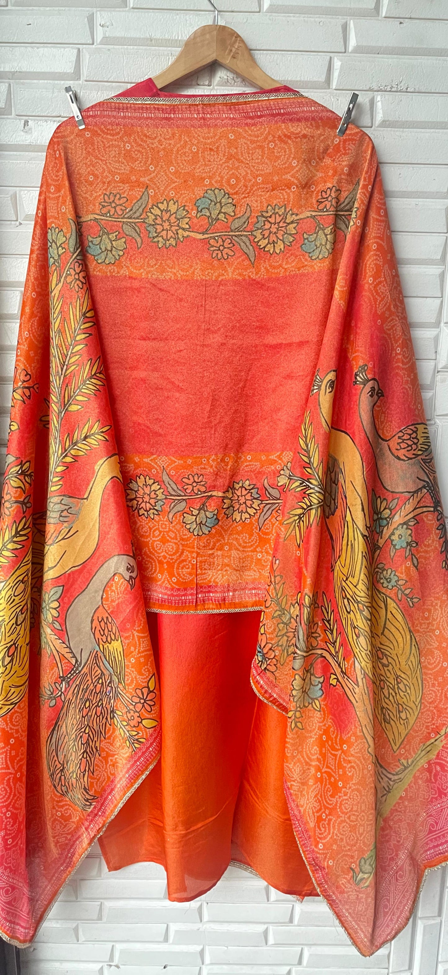 Shimmer silk unstitched ladies suit Rc17775 (a)