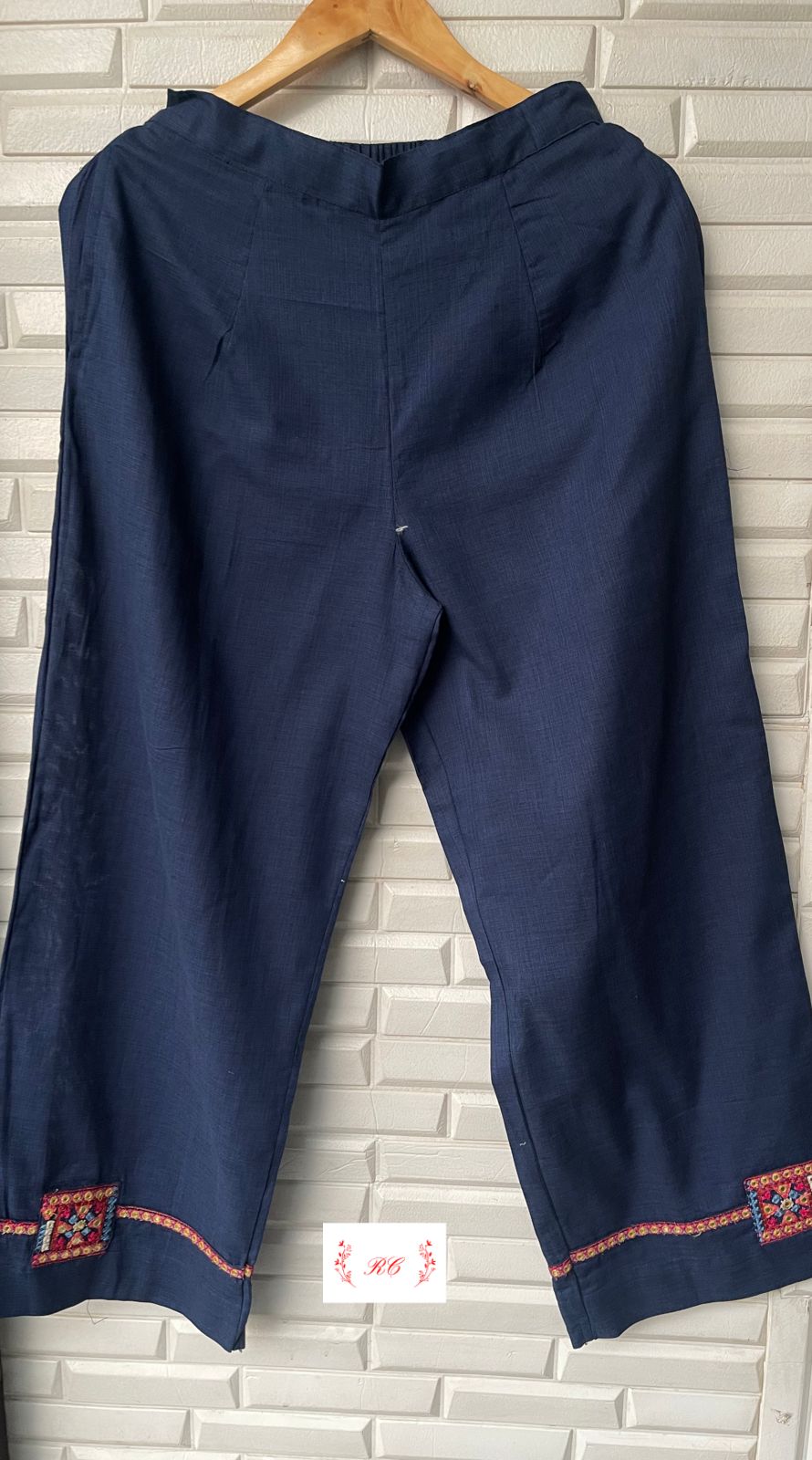 Linen cotton readymade ladies suit Rc14303