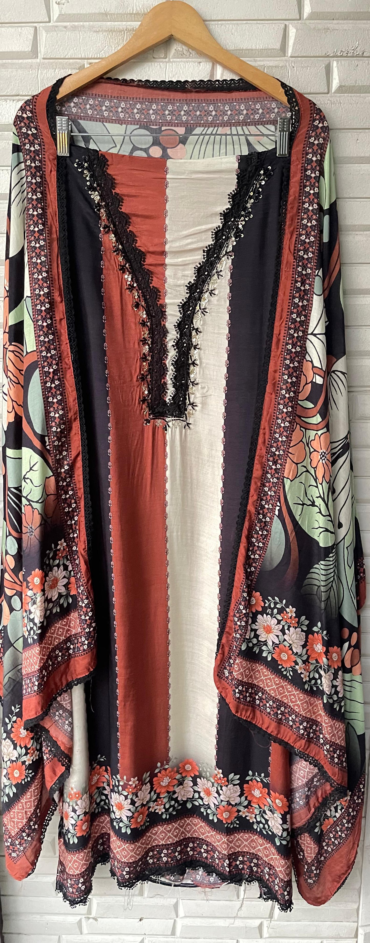 Muslin Unstitched Ladies Suit Rc 17307