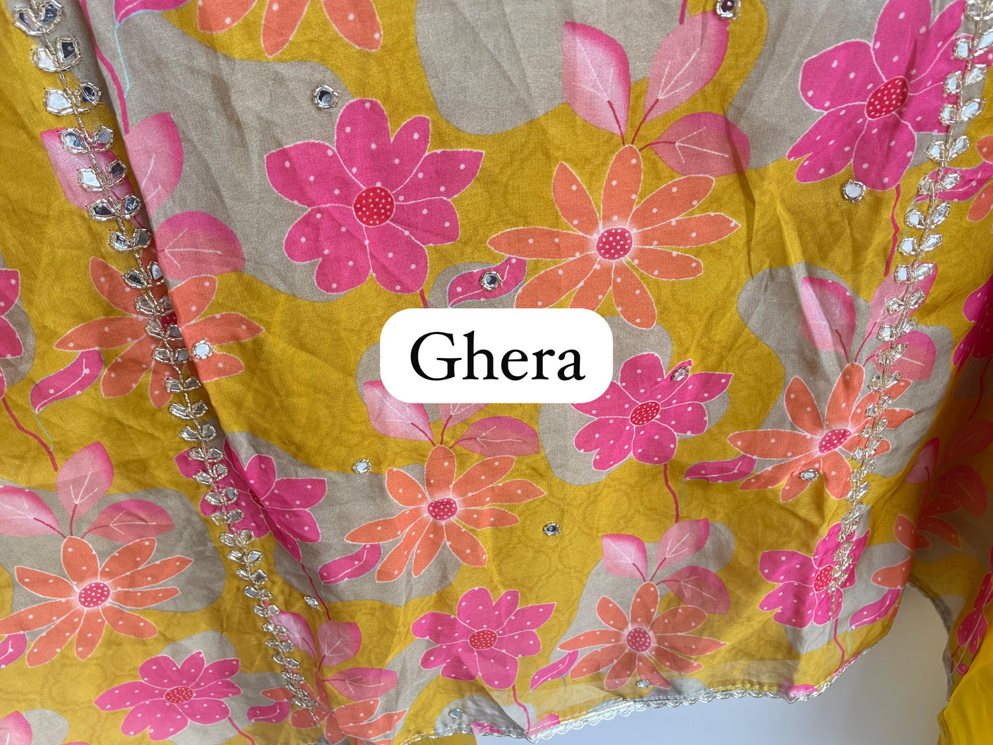 Self soft organza unstitched ladies suit Rc17951