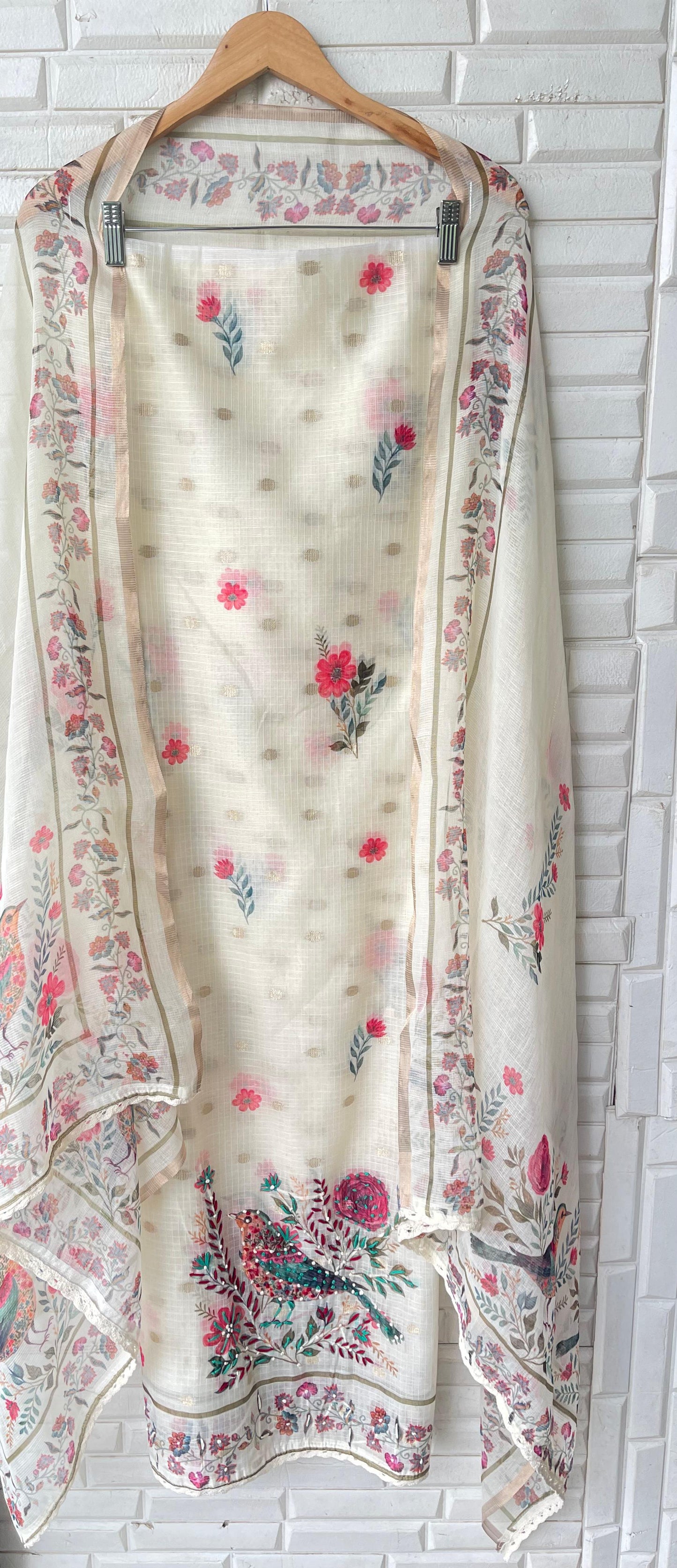 Kota doriya unstitched ladies suit Rc17352