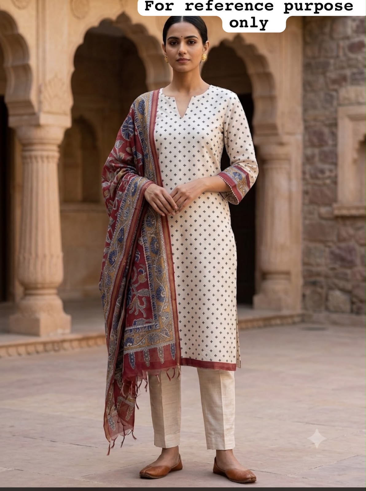 Mul chanderi maheshwari ladies unstitched suit Rc19070 (a)