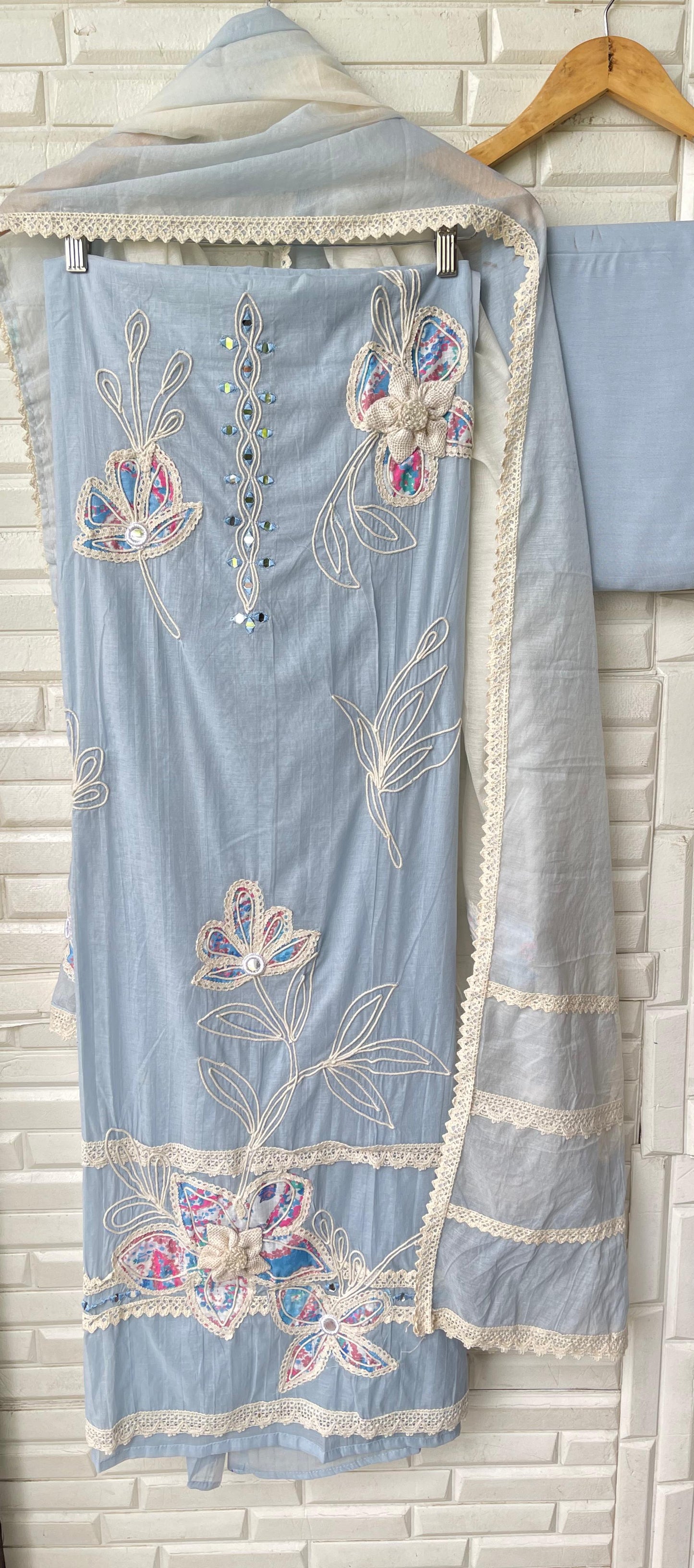 Mul chanderi unstitched ladies suit Rc17440 (a)