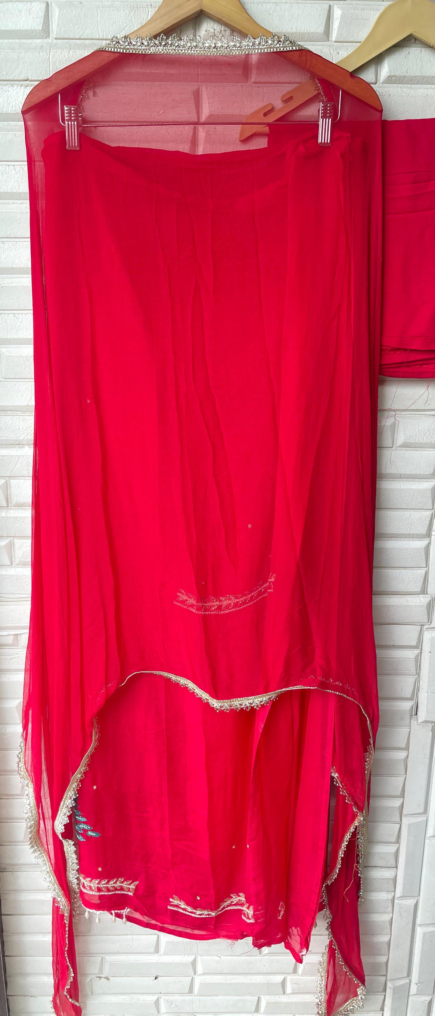 Organza unstitched ladies suit Rc17550 (b)