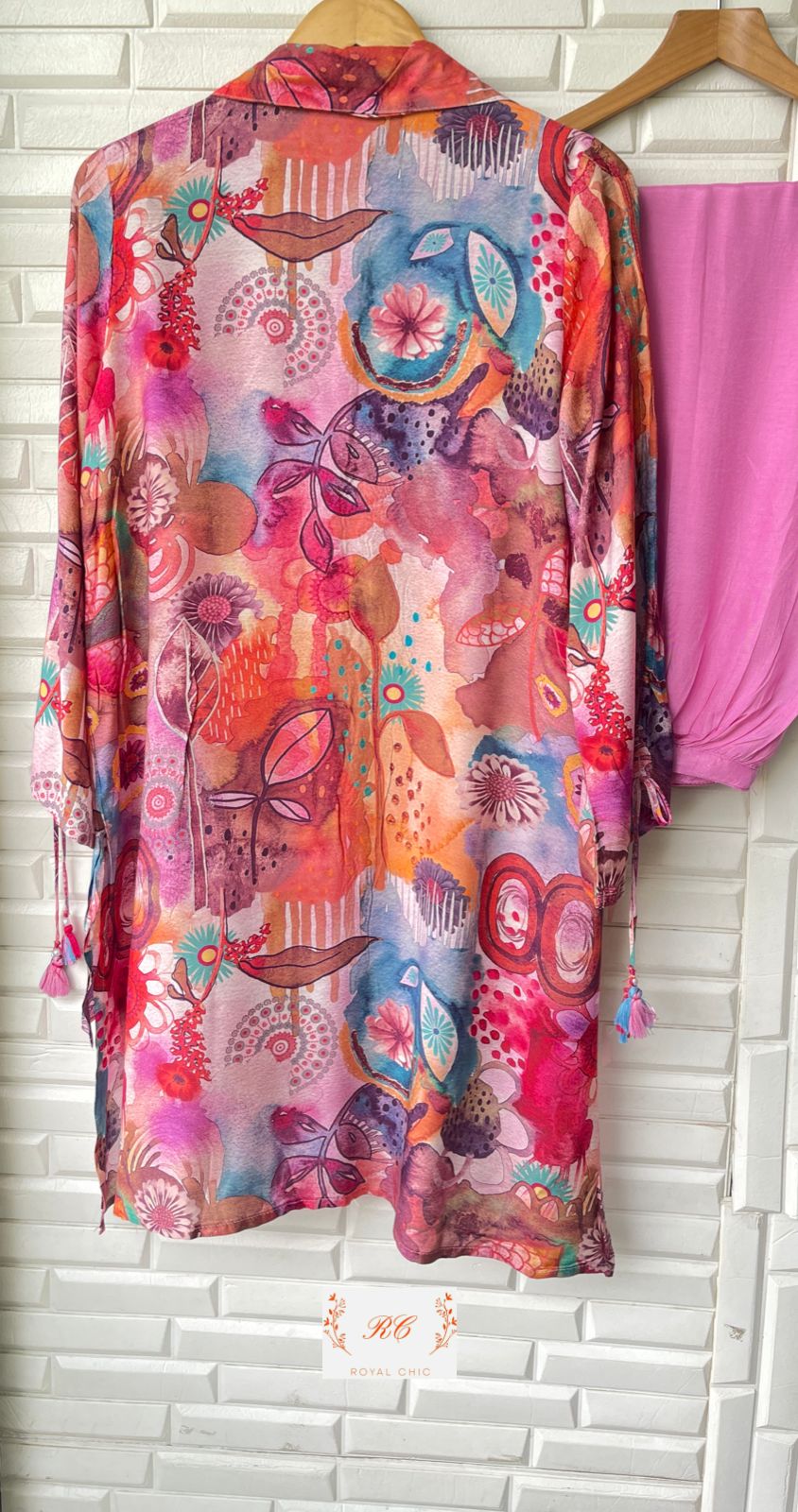 Pure Muslin Ready to Wear Co-ord Set Rc12145