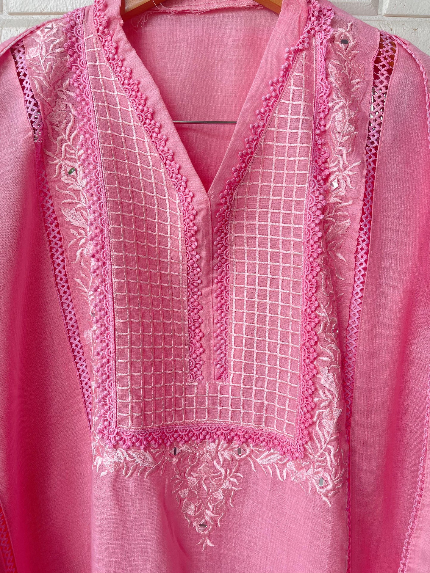 Cotton linen unstitched ladies suit Rc17566 (a)