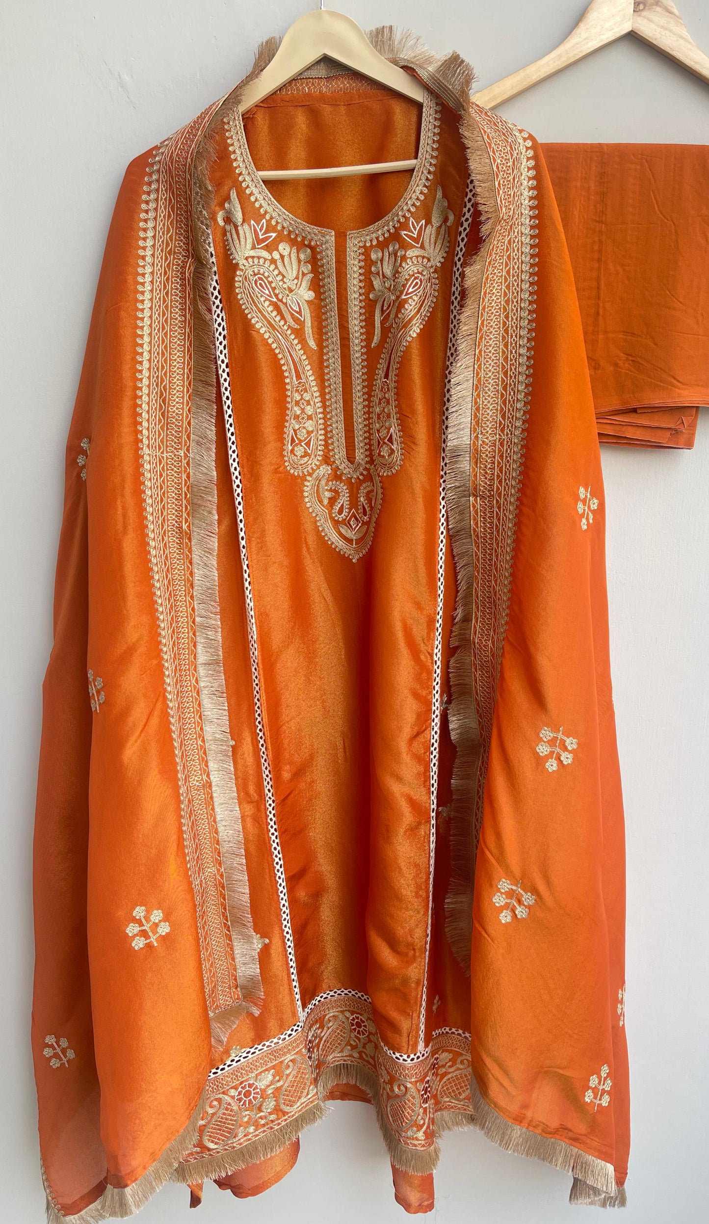 Shimmer silk unstitched ladies suit Rc17901 (a)