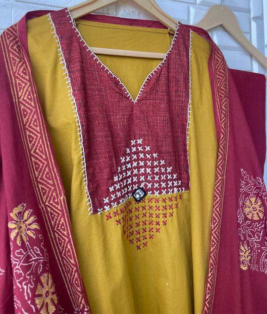 Pure cotton unstitched ladies suit Rc17745 (a)