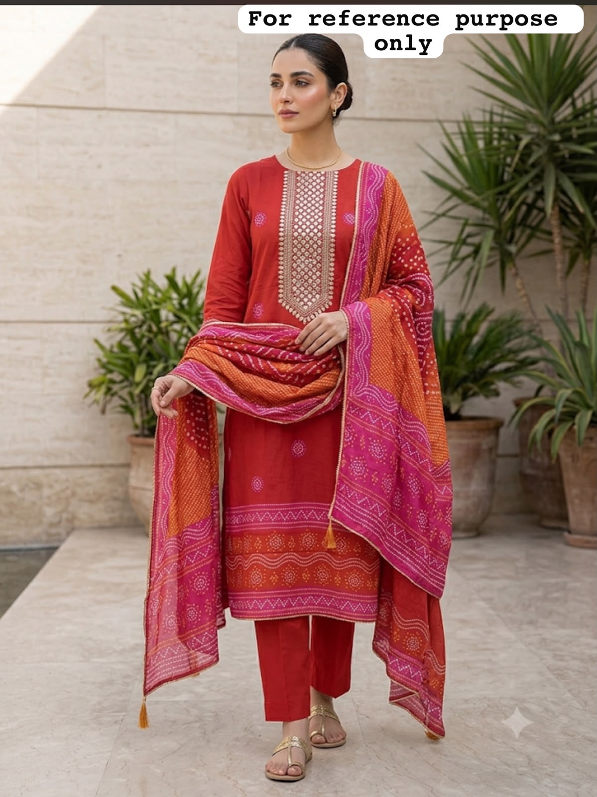 Gajji silk printed unstitched ladies suit Rc19201