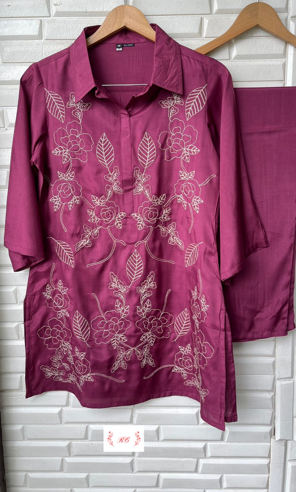 Silk Ready to Wear Co-ord Set Rc15222(a)