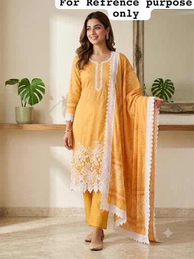 Mul chanderi unstitched ladies suit Rc19239