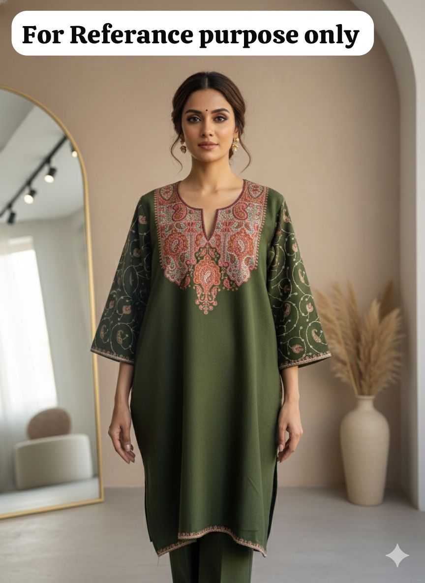 Kashmiri pheron readymade ladies kurta Rc18201