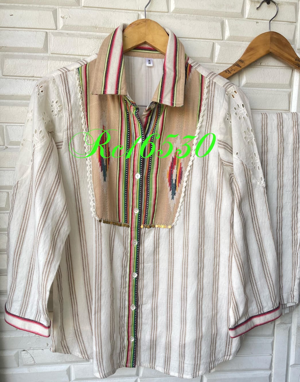 Linen Ready to Wear Co-ord Set Rc16530