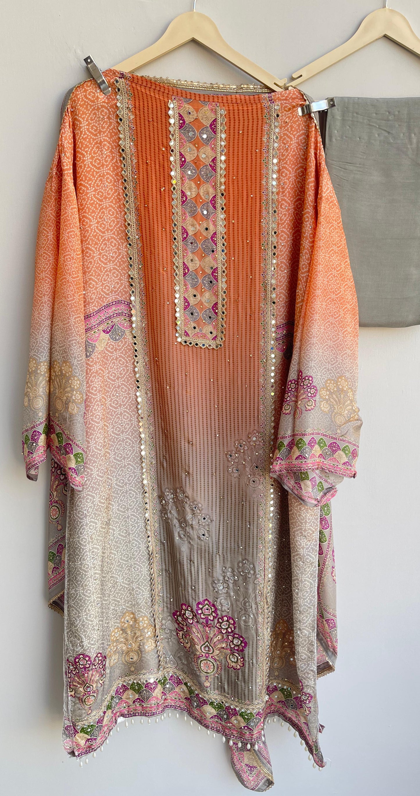 Shimmer silk unstitched ladies suit Rc17922 (b)