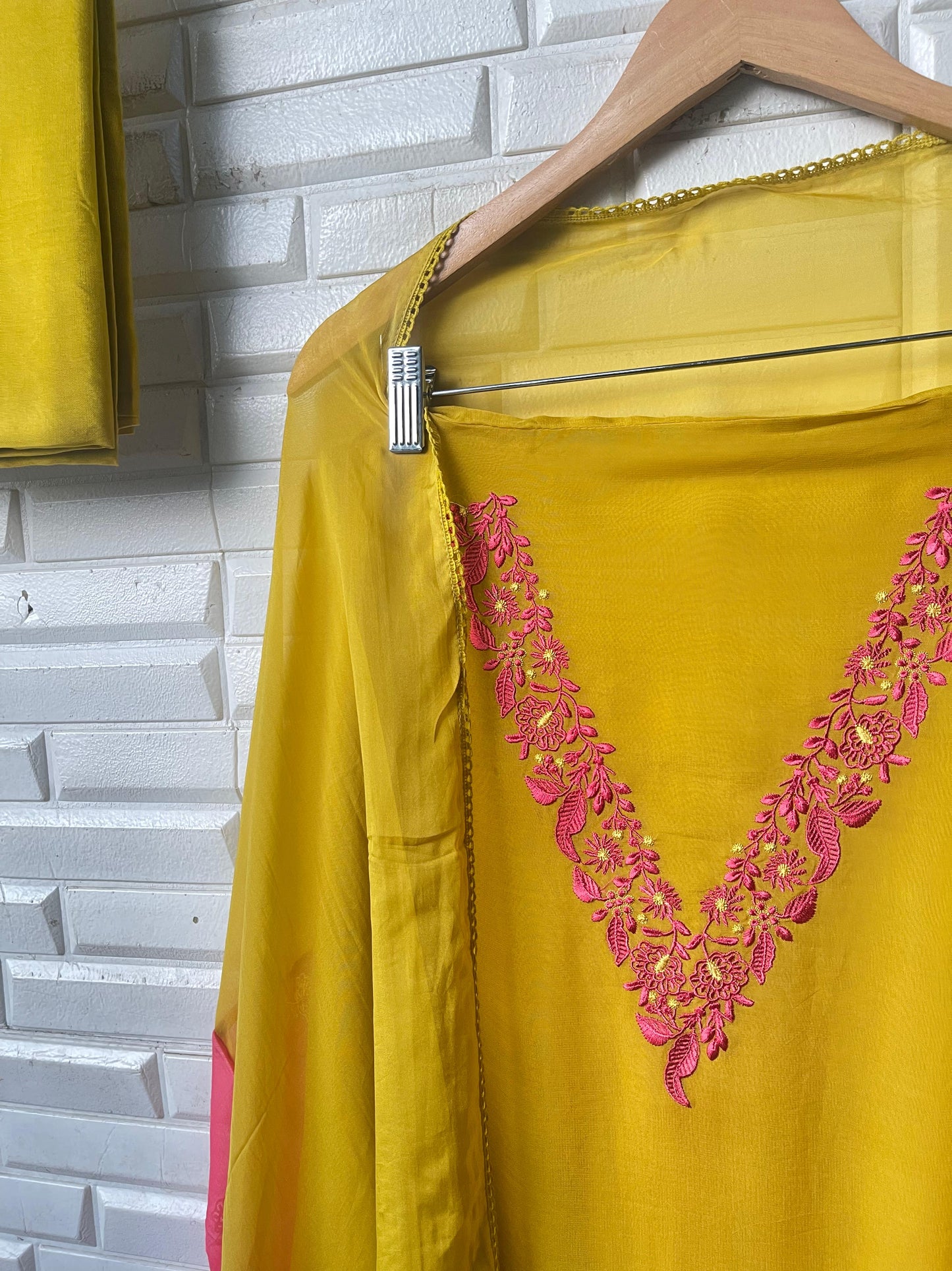 Organza unstitched ladies suit Rc17294 (a)