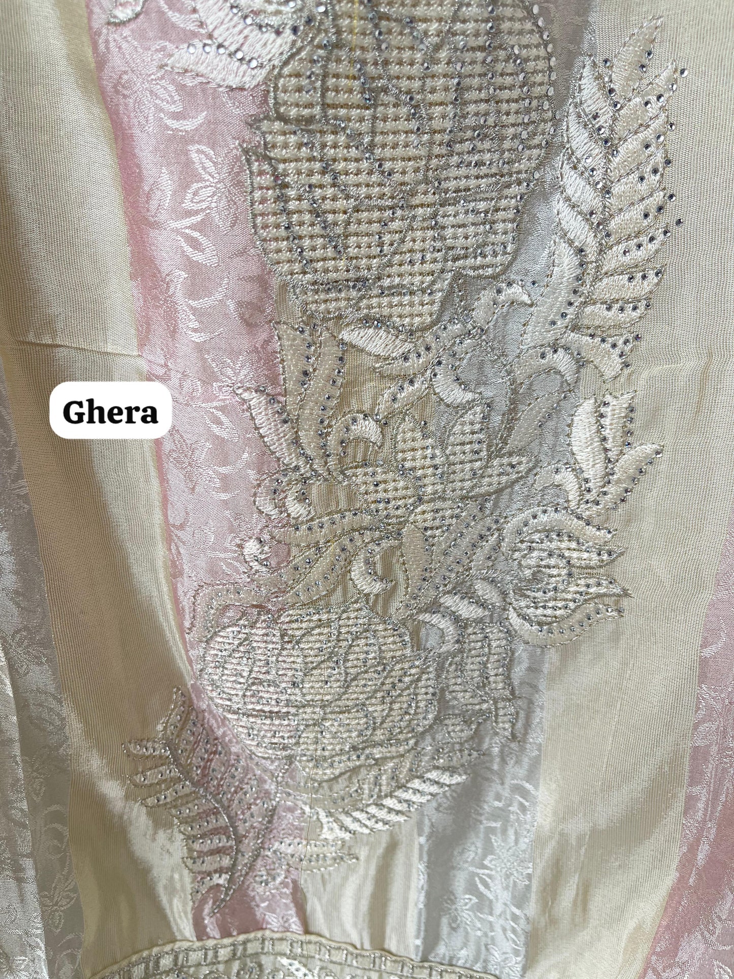 Self Shimmer Silk Unstitched Ladies Suit RC-18224 β view 8